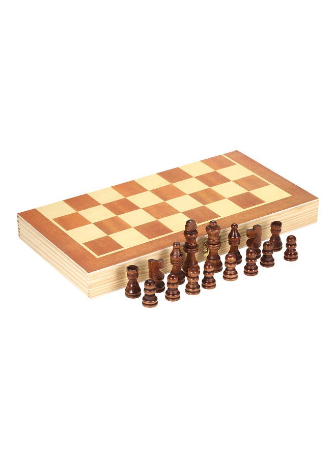 Chess Set with Folding Board - Image 1