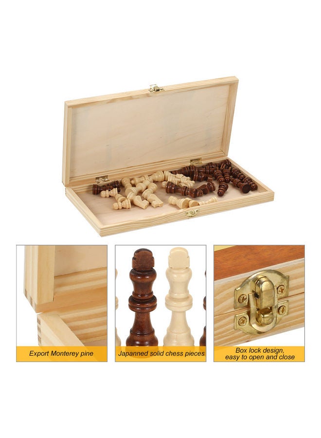 Chess Set with Folding Board - Image 3