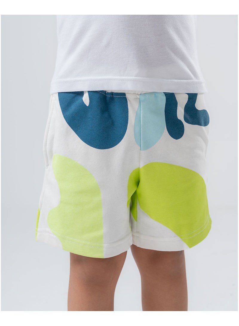 Arafa Printed Boys Shorts  - Image 1