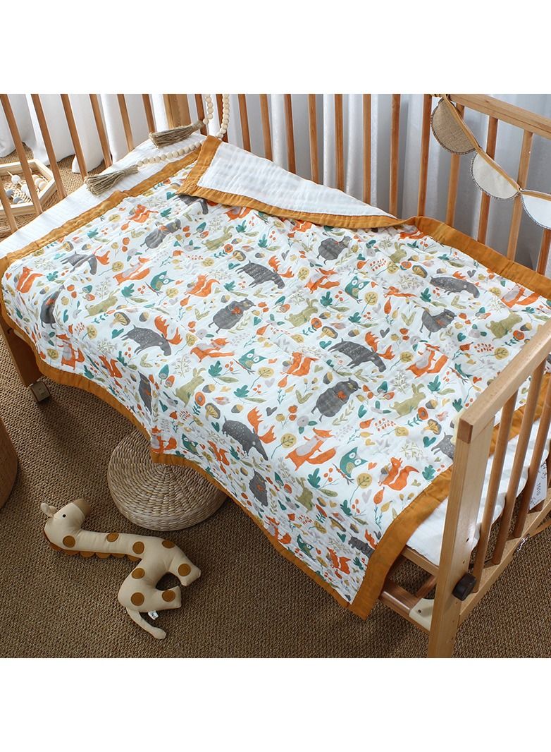 مناشف حمام مطبوعة كرتونية من القطن الخالص