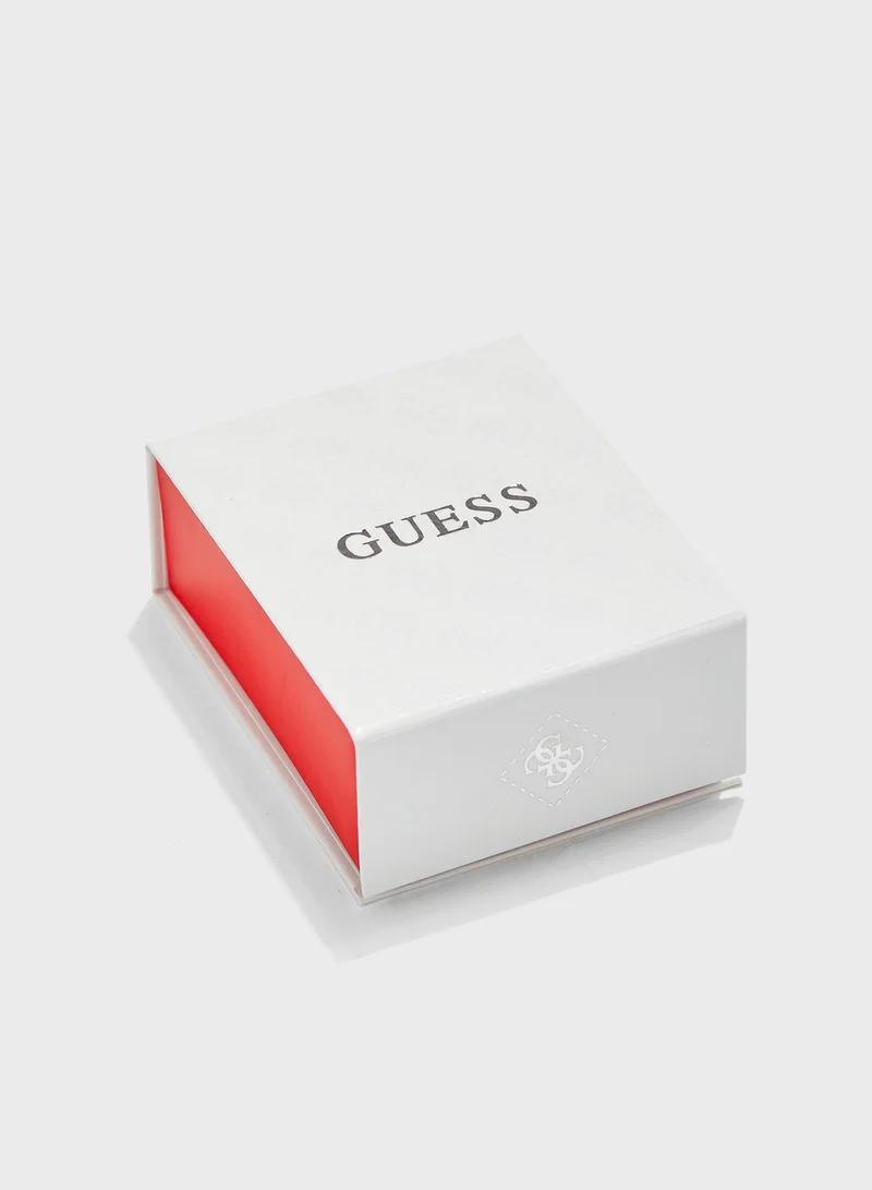 GUESS Pave Infinity Stud Earrings