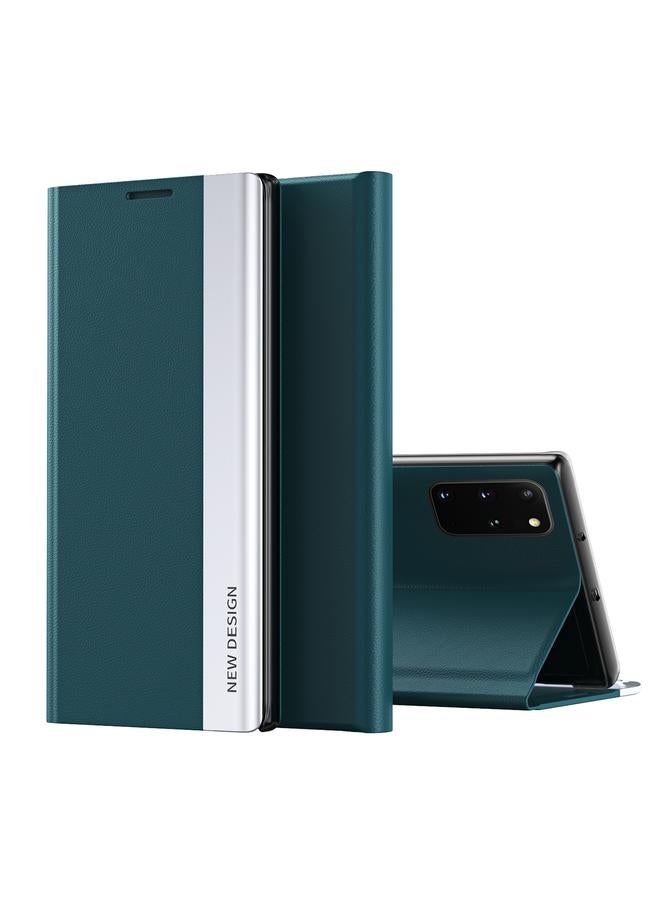 اس-توب جراب لهاتف Samsung Galaxy A71 4G، جراب جلدي مغناطيسي رفيع للغاية قابل للطي أفقيًا مع حامل - Image 1