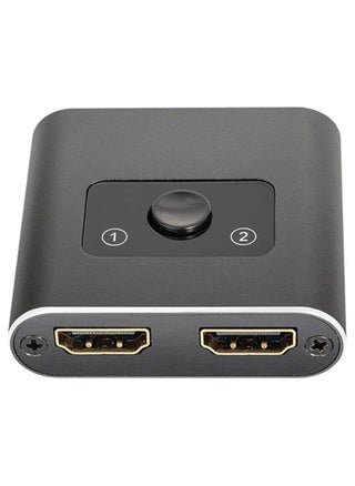 HDMI Switch 4K HDMI Splitter, 2 Input 1 Output or 1 in 2 Out, Supports 4K 60Hz 3D HD 1080P for PC Monitor, Projector, Blu-Ray Player, TV Stick, Switch, Xbox, PS5, HDTV Laptop - pzsku/Z5A747136D9D9E3E7856BZ/45/_/1718509739/483cc158-ed57-4604-844e-680b90e9f075