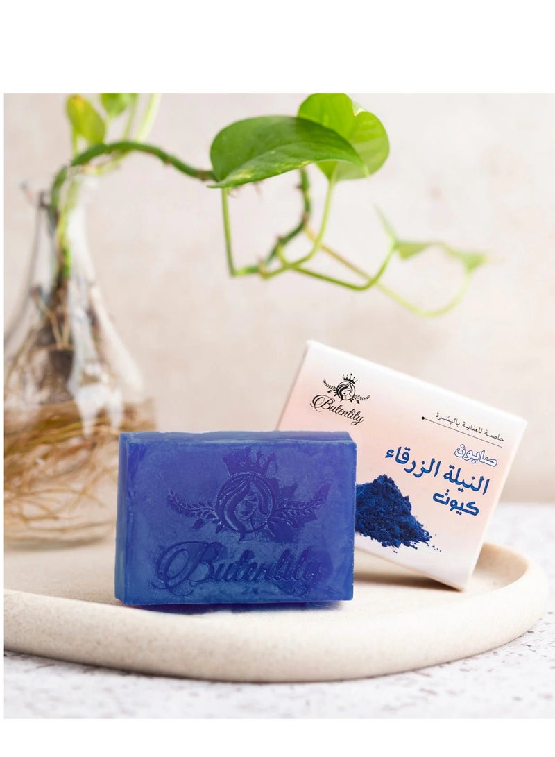 Butentity Soap Indigo Blue Cute 100g - Image 2