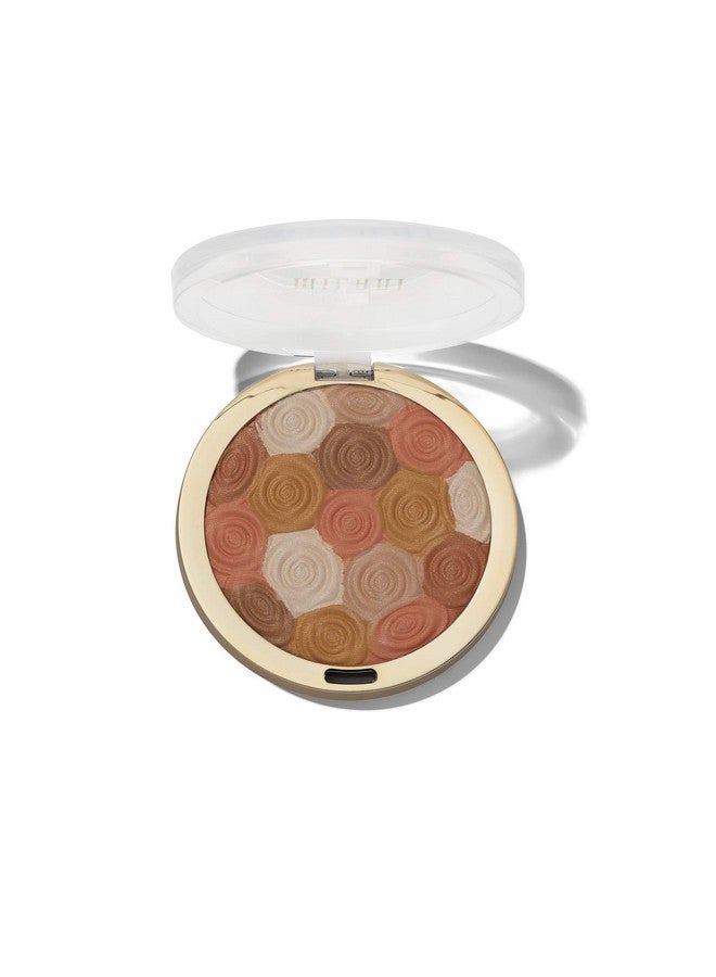 MILANI Illuminating Face Powder Amber Nectar (0.35 Ounce) Crueltyfree Highlighter, Blush & Bronzer In One Compact To Shape, Contour & Highlight - Image 3