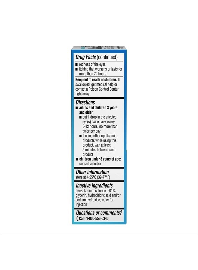 Alaway Allergy Eye Itch Relief Eye Drops by Alaway, Antihistamine, 10 mL - Image 5