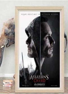 Assassin's Creed Movie Poster Wall Art | 2023 Minimalist Movie Poster | High Quality Canvas Cloth Poster | Classic Movie Poster Print