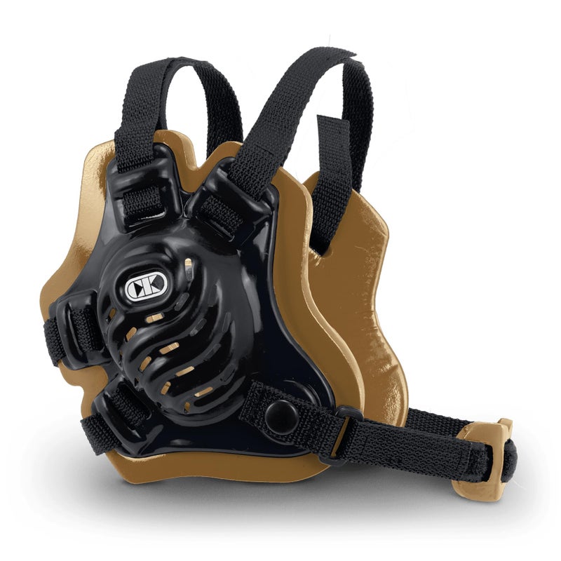 Cliff Keen Tornado Wrestling Headgear (Black/Vegas Gold/Black) - Image 5