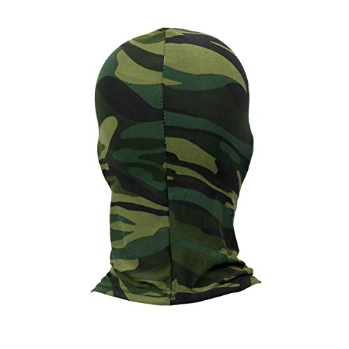 iSWEVEN Balaclava Mask Windproof Bike Face Mask Bicycle Balaclavas Motorcycle Cycling Outdoors in Winter Neck Warmer Multifunctional Sports Cold Weather Gear for Men Women (Camouflage Green-Black) - Image 5