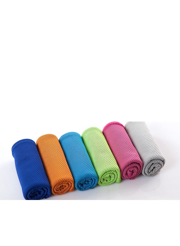 Generic Cooling Towel, Cool And Dry Towel In Summer, Suitable For Bicycle, Yoga, Running, Fitness Enthusiasts 30x100cm  - Image 2