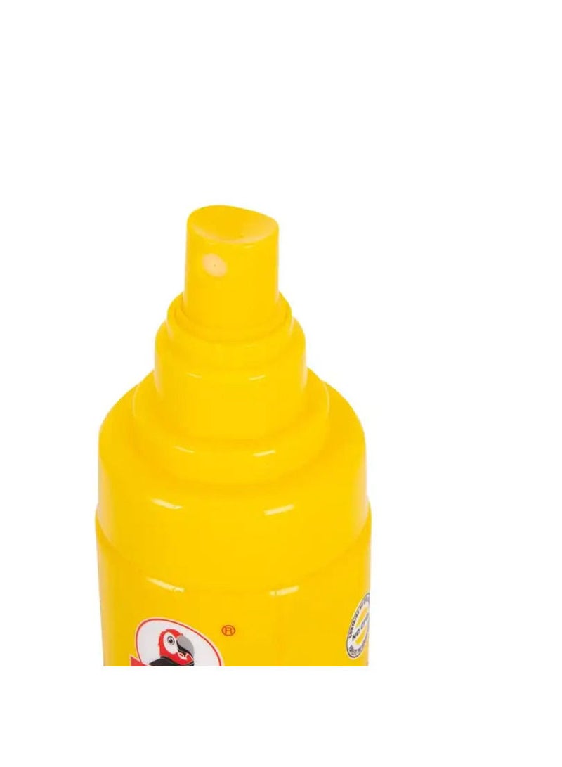 BIKI Leather Protection Solution Shiny Waterproof Spray for Shoes, Bags, Sofas  150ml with Sprayer Complete Shoe Care Kit