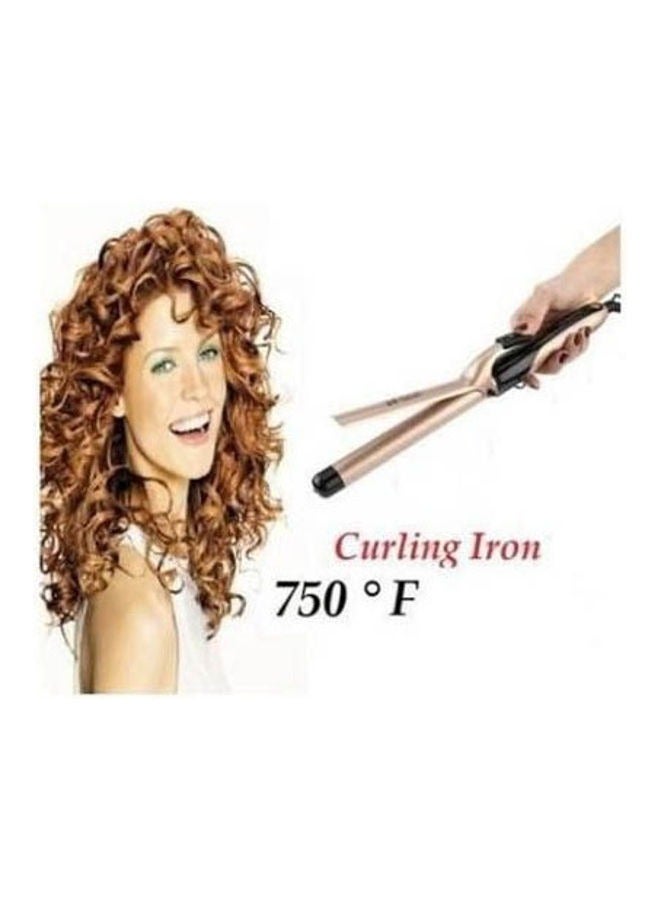 sokany CL-666 Curling Hair Iron Multicolour 9MM - Image 2