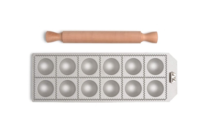 MARCATO Made in Italy 12 Large Round Agnolotti Ravioli Mold - Image 3