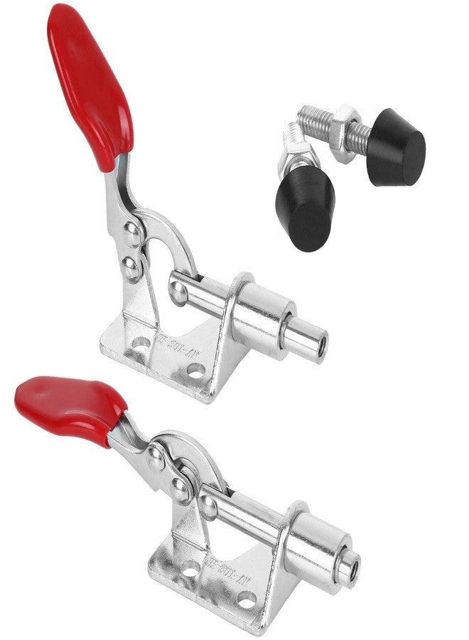 FengWu 10 PCS Pull Latch 301AM Adjustable Toggle Clamp Stroke Clamp Push Pull Toggle Clamp Quick Release Hand Tool Holding Capacity Toggle Latch for Welding, Woodworking - Image 4