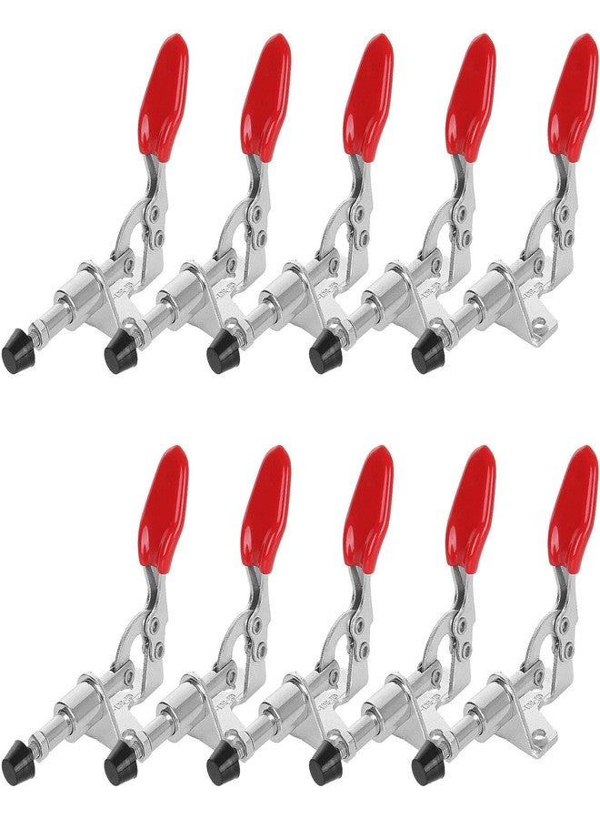 FengWu 10 PCS Pull Latch 301AM Adjustable Toggle Clamp Stroke Clamp Push Pull Toggle Clamp Quick Release Hand Tool Holding Capacity Toggle Latch for Welding, Woodworking - Image 1