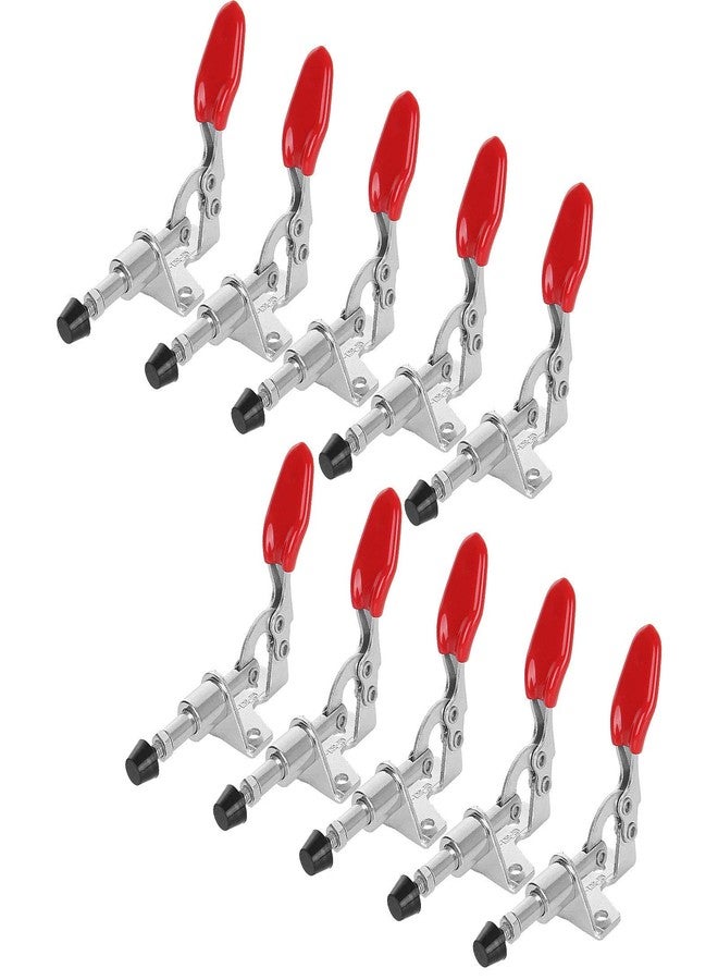 FengWu 10 PCS Pull Latch 301AM Adjustable Toggle Clamp Stroke Clamp Push Pull Toggle Clamp Quick Release Hand Tool Holding Capacity Toggle Latch for Welding, Woodworking - Image 5
