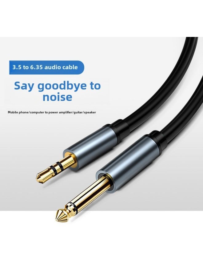 Two-on-two Canon Line Speaker Adapter Male-to-female Microphone Line 3.5mm One-on-two Lotus Head Audio Line-Color:3.5 To Double Lotus Audio Cable Model-Length:20 M  - Image 4