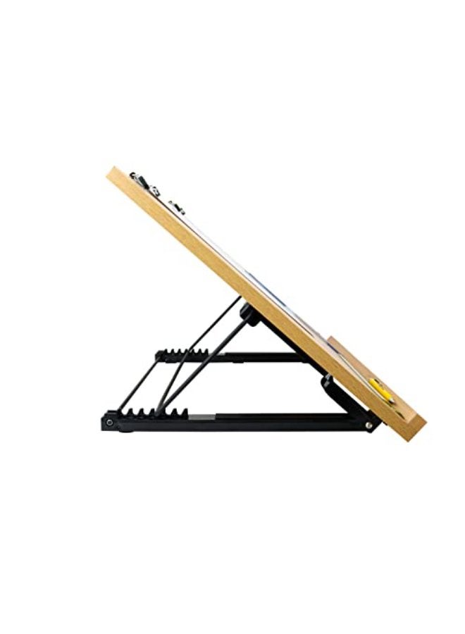 Isomars لوحة رسم إيزومارس - نموذج طاولة لوحة قابلة للطي مع مشابك - لوحة رسم وتصميم (A2 (18.5 × 25.5 بوصة)) - Image 2