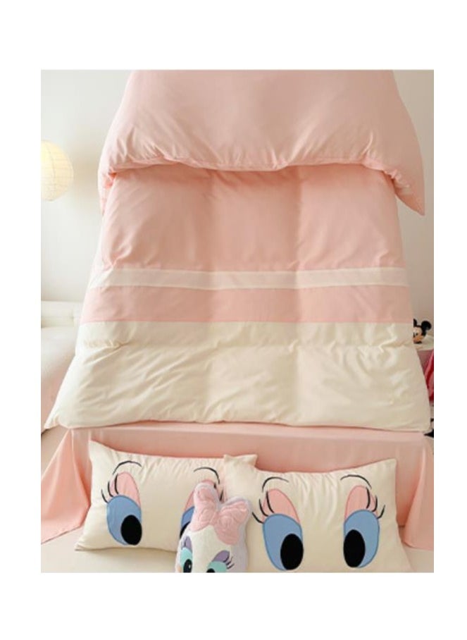 Generic Fitted Sheet Style — High End Cartoon Pattern Washed Cotton Bedding Four Piece Set  - Image 4