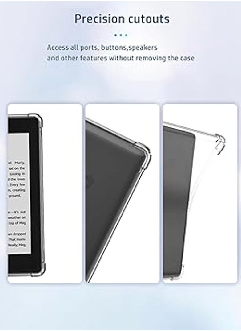General - Compatible with All-New Kindle Paperwhite (12th Generation) 7 inch 2024 Case Cover, Transparent Case, Soft TPU, Drop-Resistant, Anti-Scratch - Image 1