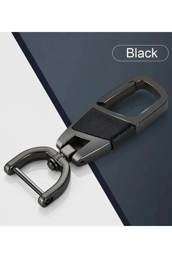 Service Zone Keychain with Anti-Lost Waist Hanging Loop - 360° Rotatable Car Security Keychain - Image 1