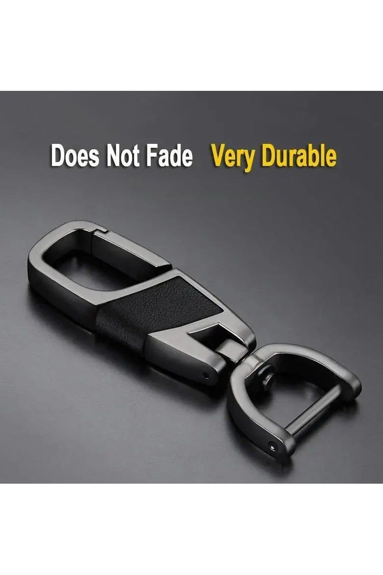 Service Zone Keychain with Anti-Lost Waist Hanging Loop - 360° Rotatable Car Security Keychain - Image 4