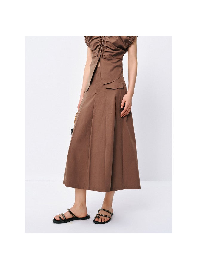 Waxbird Summer Soft Skin-friendly Waist-highlighting Women's Midi Skirt - Image 5