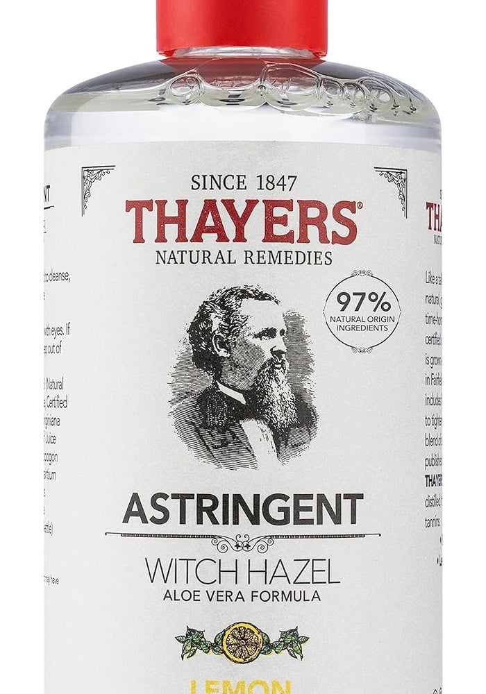 Thayers Natural Remedies Lemon Astringent with Aloe Vera - 12 fl oz (355 ml)