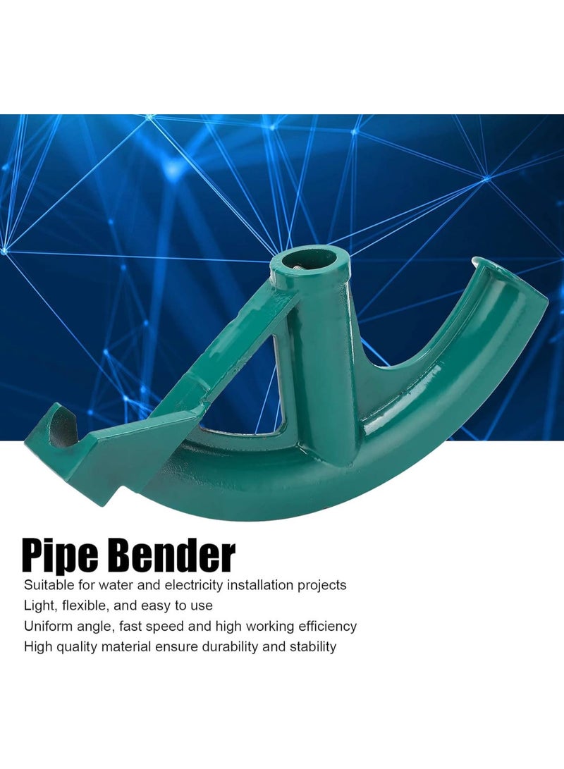 GGOOT 1.25inch Pipe Bender, Portable Pipe Bender Hand Pipe Bender Pipe Bender Portable Hand Tube Bending Tool for Hydropower Installation Project Bending Tool Hardware Tools - Image 2