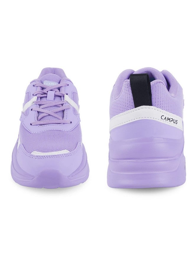كامبس حذاء رياضي نسائي من Campus Raise L.Prpl/أبيض - مقاس 6 المملكة المتحدة/الهند 22L-129، متعدد الألوان - Image 3