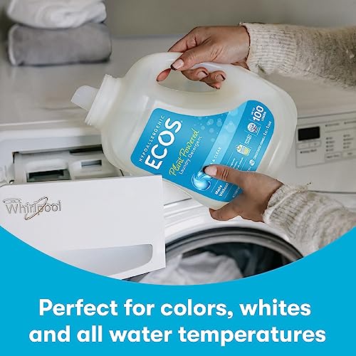 ECOS Laundry Detergent Liquid, 200 Loads - Dermatologist Tested Laundry Soap - Hypoallergenic, EPA Safer Choice Certified, Plant-Powered - Magnolia Lily, 100 Fl Oz (Pack of 2) - Image 3