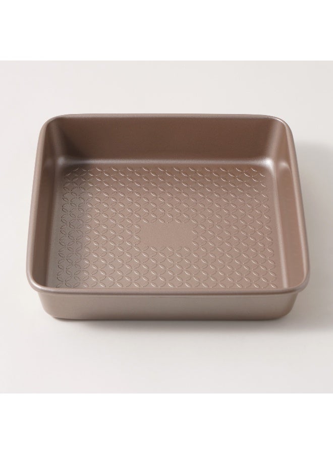 ألبرتو قالب كيك مربع كربون ستيل 24*24*5سم - Image 1