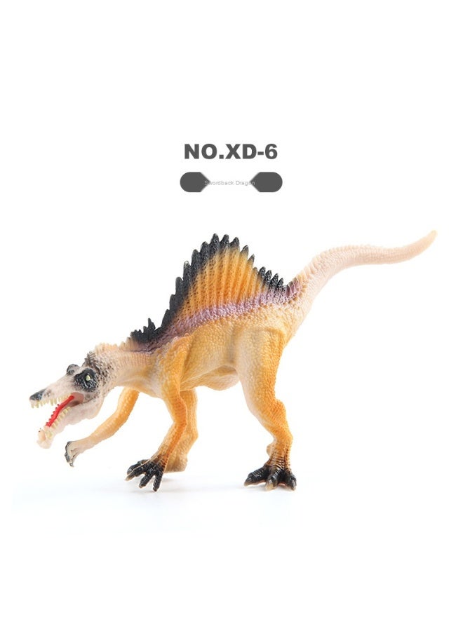 NIBEMINENT Children's Realistic Dinosaur Figurines - Assorted Mini Solid Dinosaur Models
