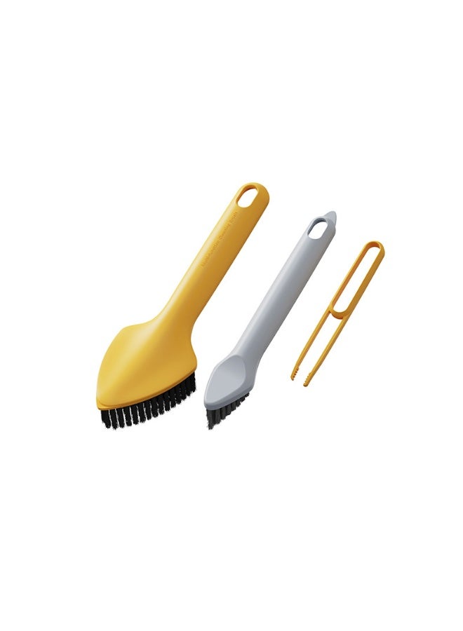 NIBEMINENT 3-in-1 Multi-function Cleaning Brush With Triangular Head Design. - Image 1