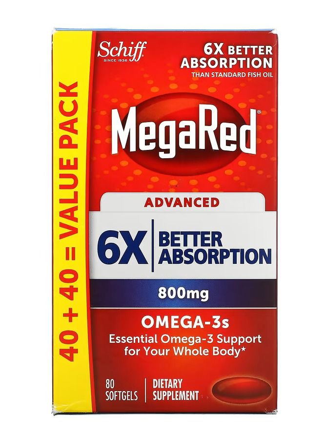 Schiff MegaRed Advanced Dietary Supplement Essential Omega 3 Support for Body - Image 2