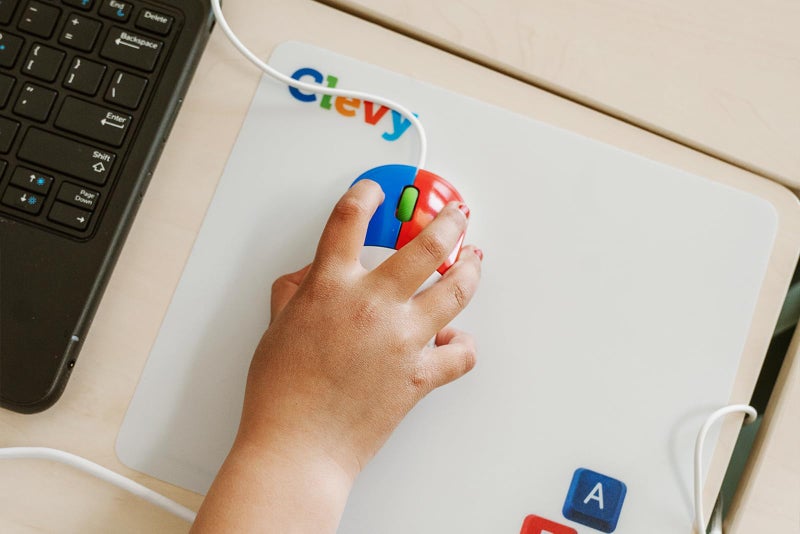Clevy Kids Mouse - Colorful Ergonomic USB Computer and Laptop Kids Mouse for School and Home Computer Use - Wired Children Friendly - Compatible with Windows, macOS, Chromebook - Image 5