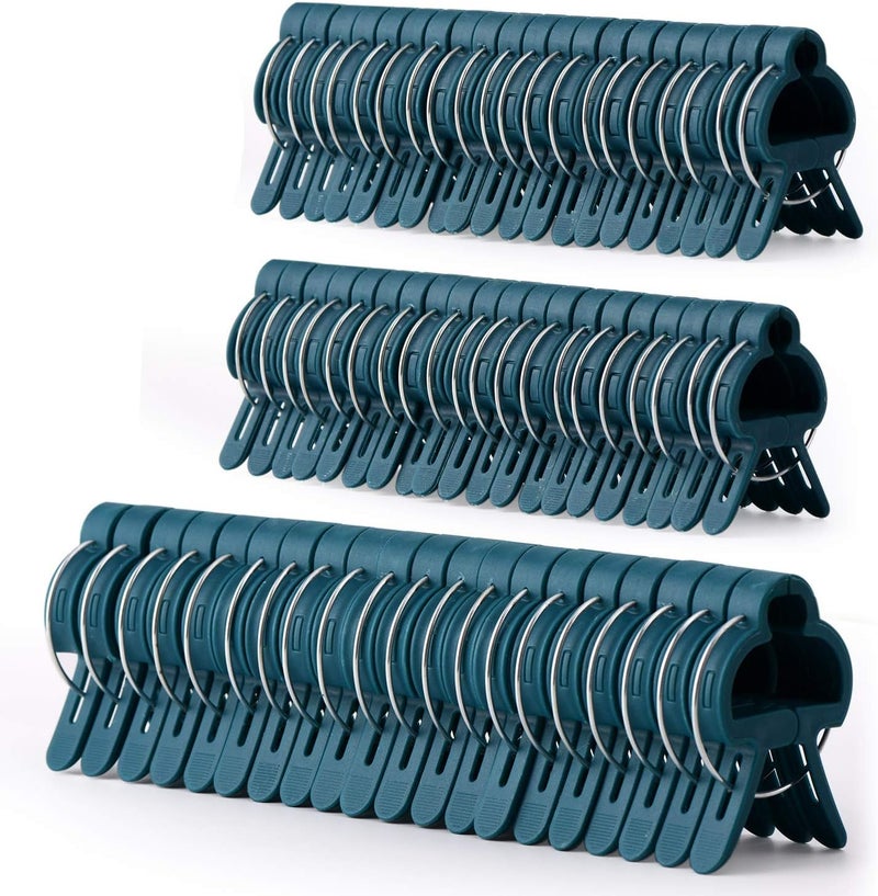 PERSZEN 60PCS Plant Clips 2 Sizes Adjusting Reusable Garden Plant Supports Clips for Supporting Stems of Flower Vine Vegetables Tomatoes Climbing - Image 1