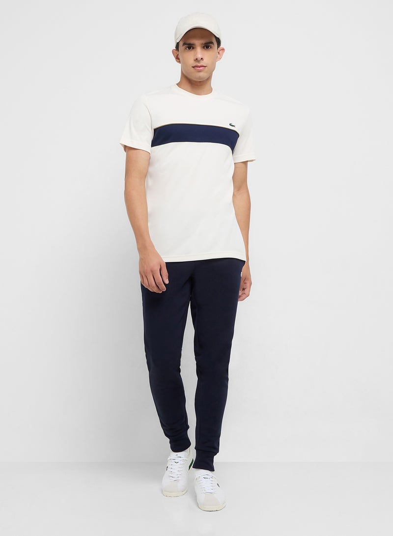 LACOSTE Ultra Dry Printed Crew Neck T-Shirt - Image 4