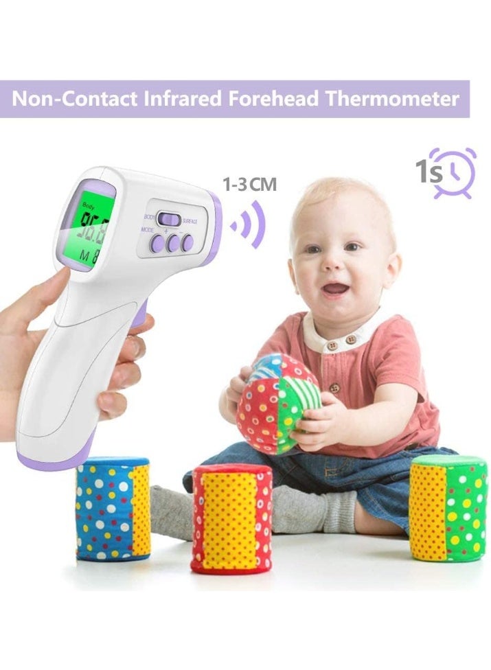Contactless Thermometer for Adults & Kids – High Accuracy, 1-Second Response, 99 Memory, Body & Surface Modes, LCD Display - Image 5
