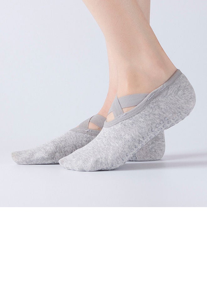 اسم المحتوى ناريلا جوارب يوغا مضادة للانزلاق وماصة للعرق - Image 1