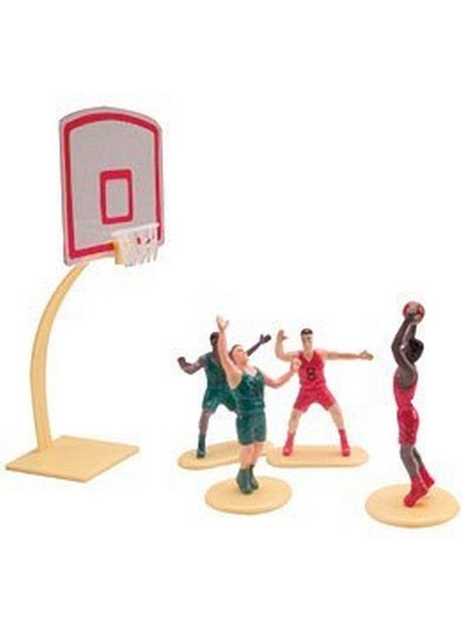 A1 Bakery Supplies - Cake Decorating Kit Cupcake Decorating Kit Sports Toys (Basket Ball Kit) - Image 1