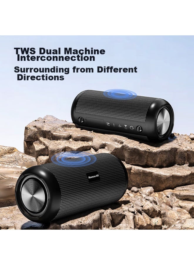 Newmine Bt500 Wireless Bluetooth Speaker, Outdoor High-power Subwoofer, Mini Portable, Square Dance, High Volume, Car-mounted, High-quality, Computer Desktop, Small Speaker - Image 3