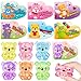 Letapapa Valentines Day Cards for Kids School 24 Pack Valentines Cards with Bear Squeeze Toys Valentines Day Gifts for Kids Classroom Exchange Valentine Party Favor Classroom Prizes for Boys Girls - Image 2