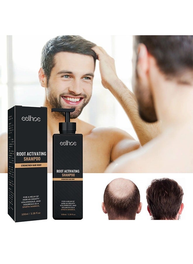 إيلهو شامبو منشط جذور الشعر تعزيز جذور الشعر لمنع تساقط الشعر ، الشعر الكثيف ، رقيق ، لينة وقوية إصلاح الشعر شامبو الرعاية - Image 1