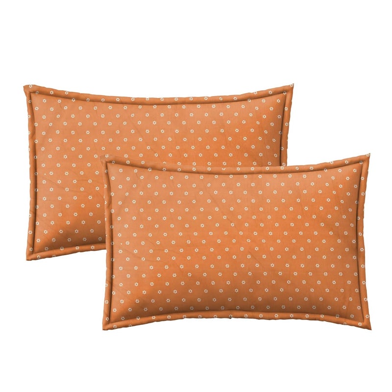 UmI. Brand Umi Super Soft Brushed Microfiber Cotton King Size Bedsheet with Pillow Covers Jaipuri Print Bedsheet Shrinkage Pack of 3 Piece Set108x108 inches or 274x274 cm - Image 3