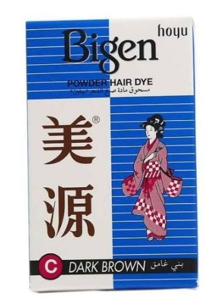بايجن مسحوق مادة صبغ الشعر بني غامق 6 جرام