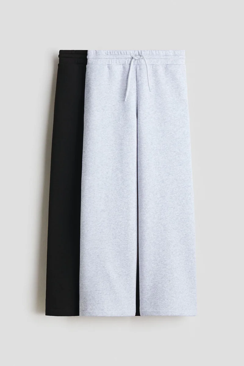 H&M 2-pack brushed-inside joggers