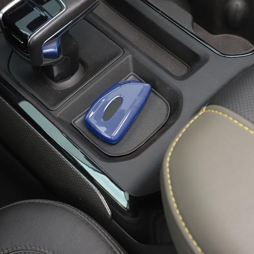 Jimen غطاء مفتاح جيمين لسيارة سيلفرادو، غلاف واقي لمفتاح السيارة يناسب شيفروليه سيلفرادو/ شيفي سوبربان/ شيفي تاهو 2020-2024 (أزرق) - Image 5