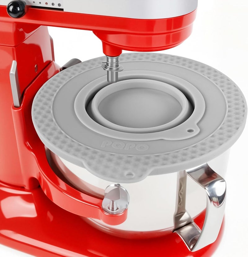 KIDOT Silicone Mixer Bowl Cover Compatible with KitchenAid 6 Quart Bowl-Lift Stand Mixer, Mixer Bowl Lid to Prevent Spilling of Ingredients - Image 1