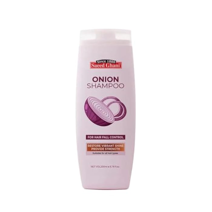 Saeed Ghani Onion Shampoo 200ml (5.07 fl.oz) - Image 1